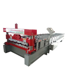 Máquina de formação de rolos de painel de teto trapezoides de preços de fábrica